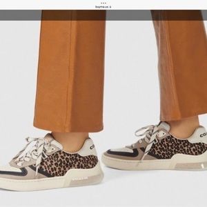 Coach Citysole Court Sneaker in Leopard print size 7.5